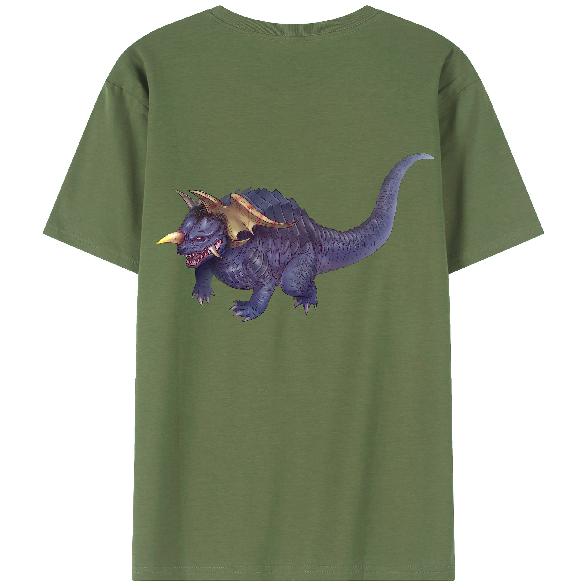 （画像用） ウルトラマン Ultraman 綿100％ メンズ半袖Tシャツ（バックプリント） 通気性